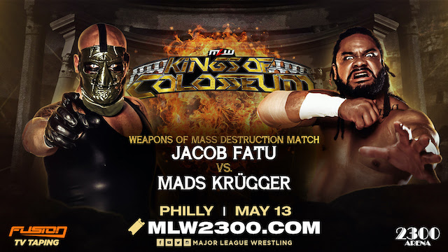 MLW Jacob Fatu vs. Mads Kruegger