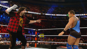 Mick Foley Santino Marella WWE Royal Rumble 2012