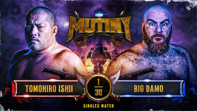 NJPW Strong Mutiny Big Damo vs. Tomohiro Ishii