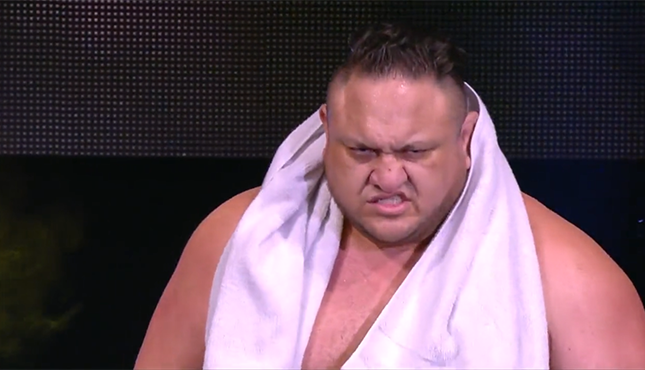 Samoa Joe ROH Supercard of Honor