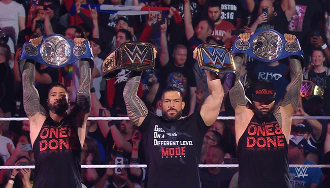 The Bloodline Roman Reigns WWE Raw