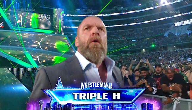 WWE Triple H WrestleMania 38