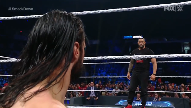 WWE Smackdown Drew McIntyre Roman Reigns