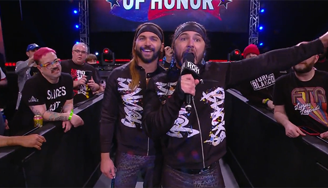 Young Bucks ROH Supercard of Honor