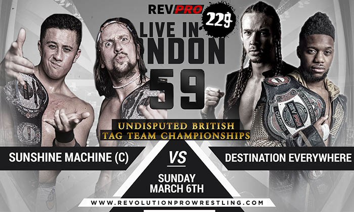Rev Pro Sunshine Machine vs. Destination Everywhere (Live in London 59)