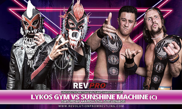 Rev Pro Lykos Gym vs. Sunshine Machine (Raw Deal 2022)