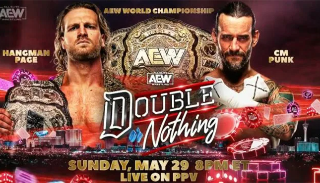 AEW Double or Nothing, CM Punk vs. Hangman Page