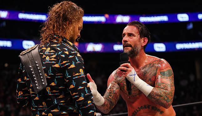 CM Punk Hangman Page AEW Dynamite 5-11-22