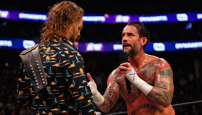 Adam Page Calls Out CM Punk on AEW Dynamite