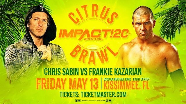 Chris Sabin vs. Frankie Kazarian Impact Wrestling TV 5-13-22