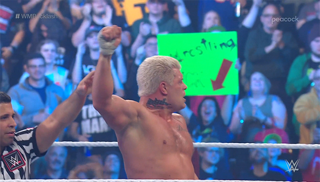 Cody Rhodes WrestleMania Backlash