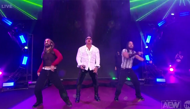 Gangrel Young Bucks AEW Rampage