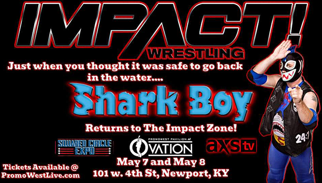 Impact Wrestling Shark Boy