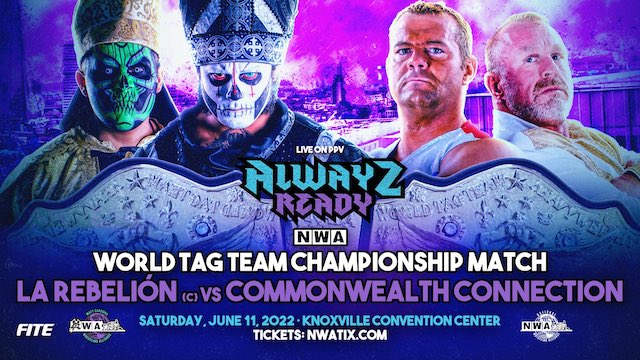 NWA Alwayz Ready Tag Title Match