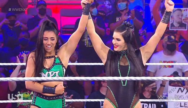 Persia Pirotta Indi Hartwell WWE NXT, Steph De Lander Steph De Lander