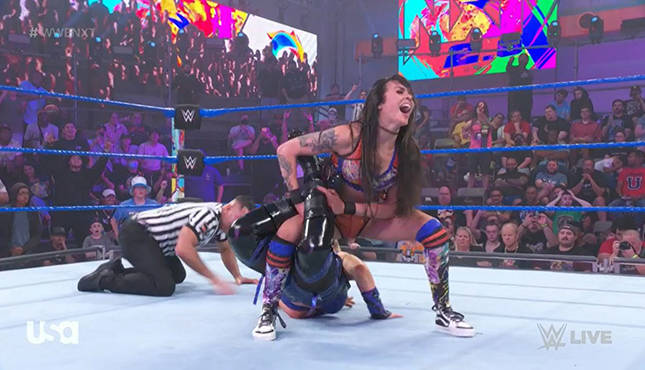 WWE NXT 5-10-22 Cora Jade Natalya