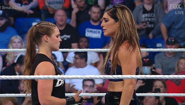 WWE Smackdown Raquel Rodriguez Ronda Rousey