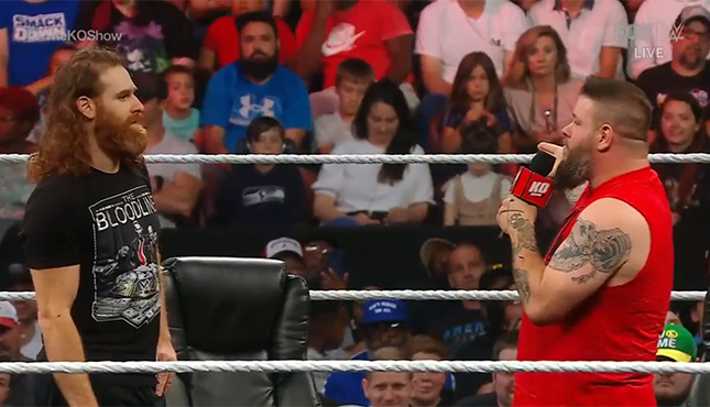 WWE Smackdown Sami Zayn Kevin Owens