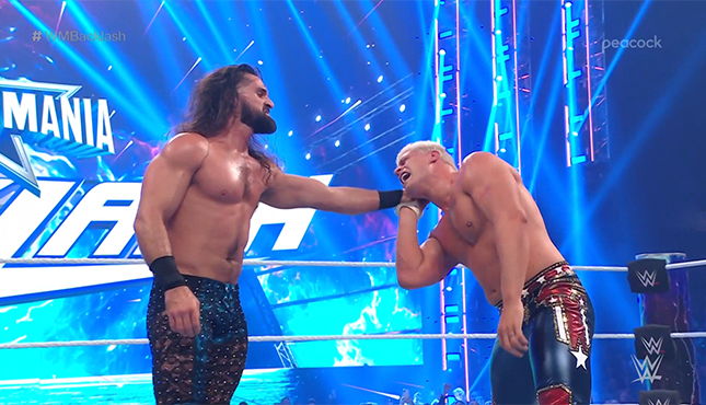 WrestleMania Backlash Cody Rhodes Seth Rollins, WWE SmackDown