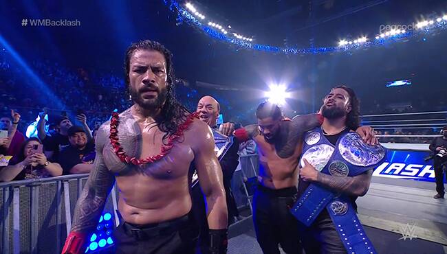 WWE WrestleMania Backlash The Bloodline 1