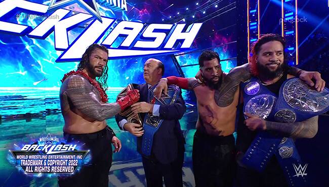 WrestleMania Backlash The Bloodline