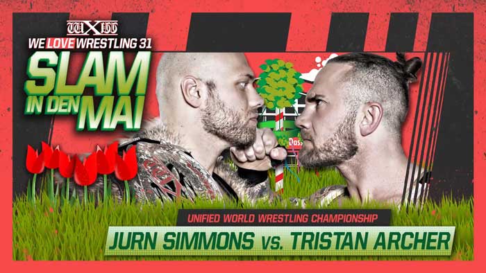 wXw We Love Wrestling 31 - Jurn Simmons vs. Tristan Archer