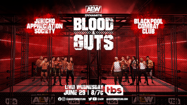 AEW Dynamite Blood & Guts - Eddie Kingston Claudio Castagnoli