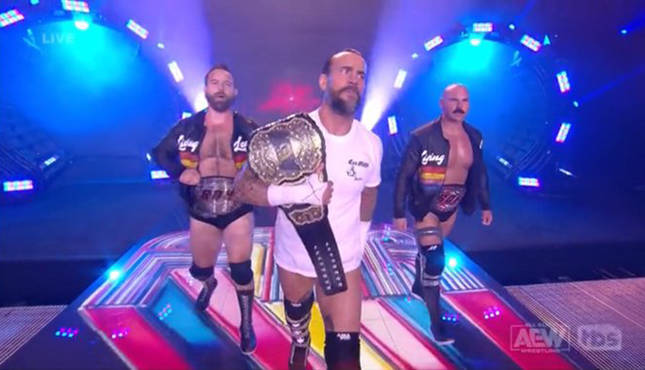 AEW Dynamite CM Punk FTR CMFTR