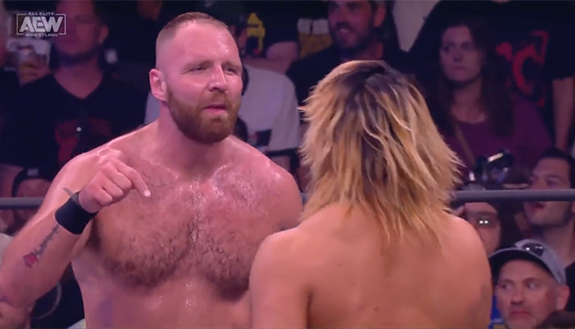 AEW Dynamite Jon Moxley Hiroshi Tanahashi