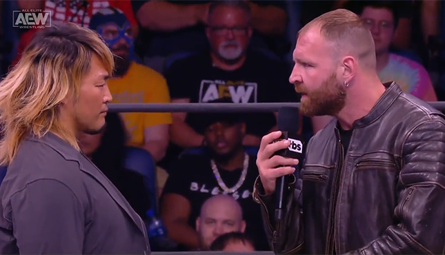 AEW Dynamite Road Rager Hiroshi Tanahashi #Jon Moxley