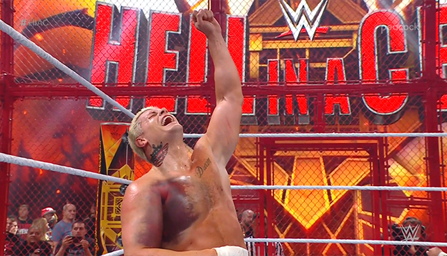 Cody Rhodes WWE Hell in a Cell win