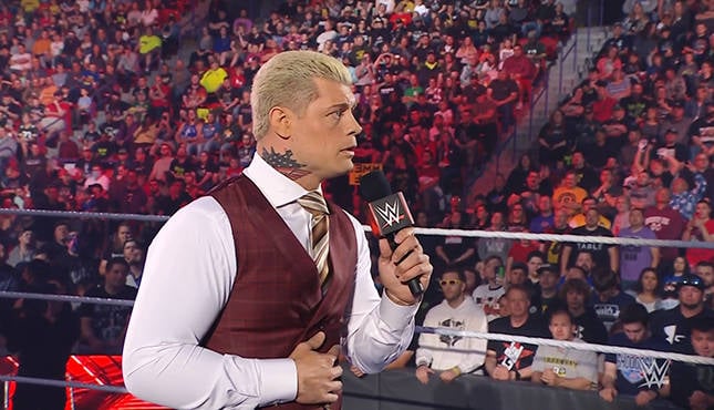 Cody Rhodes WWE Raw