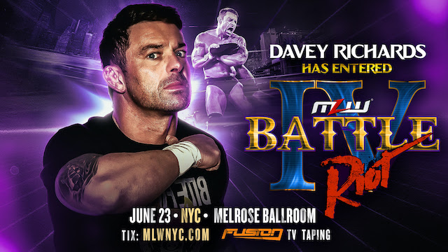 Davey Richards MLW Battle Riot IV