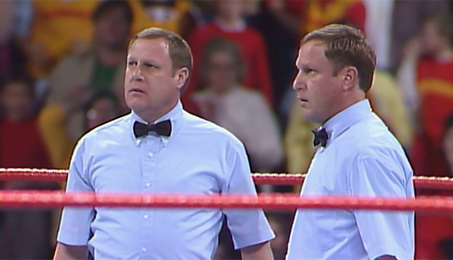 Earl Hebner Dave Hebner WWE The Main Event