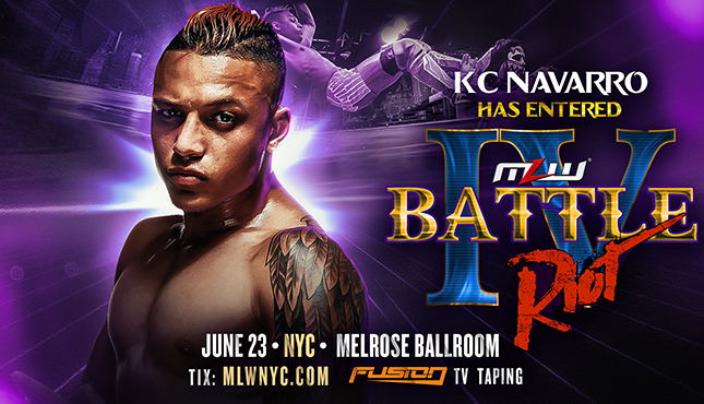 KC Navarro MLW Battle Riot