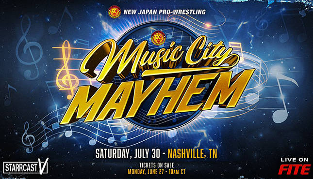 NJPW Music CIty Mayhem