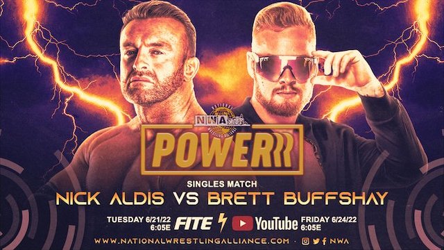 NWA Powerrr Nick Aldis 6-21-22