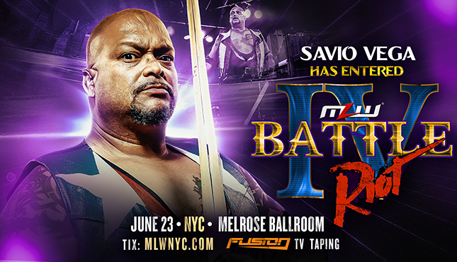 Savio Vega MLW Battle Riot