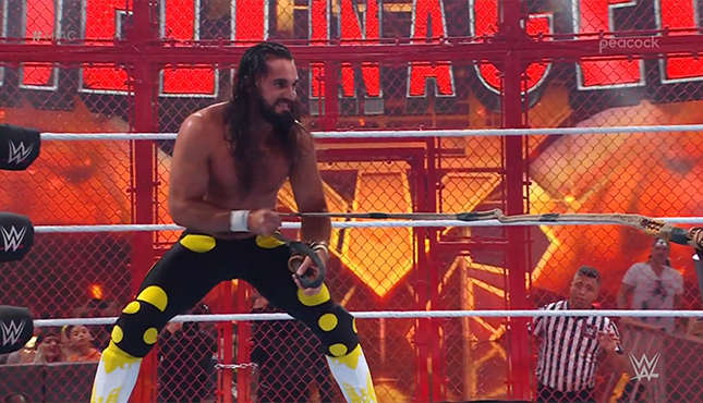 WWE Hell in a Cell Seth Rollins