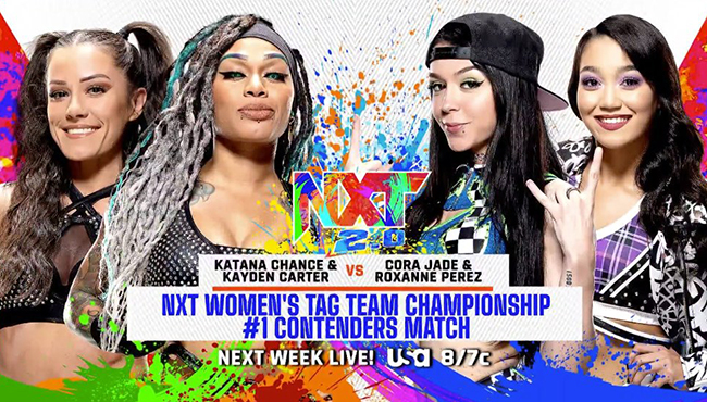 Matches Set For Next Week's WWE NXT | 411MANIA