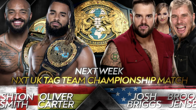 WWE NXT UK Tag Team Champions 6-23-2022