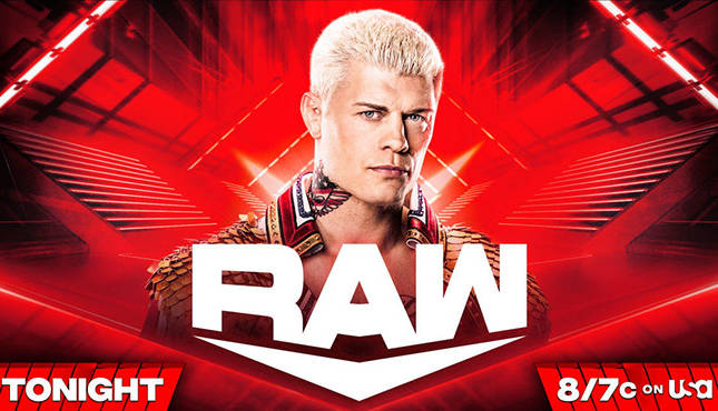 WWE Raw Cody Rhodes