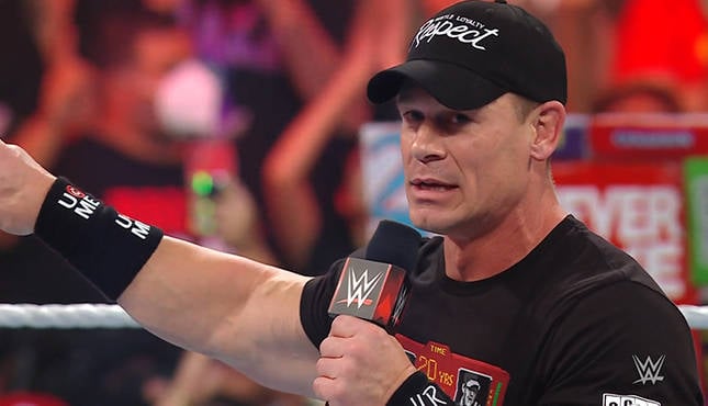 WWE Raw John Cena 6-27-22