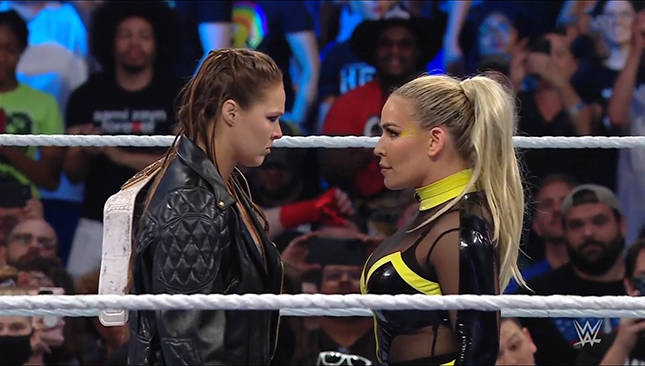 WWE Smackdown Natalya Ronda Rousey