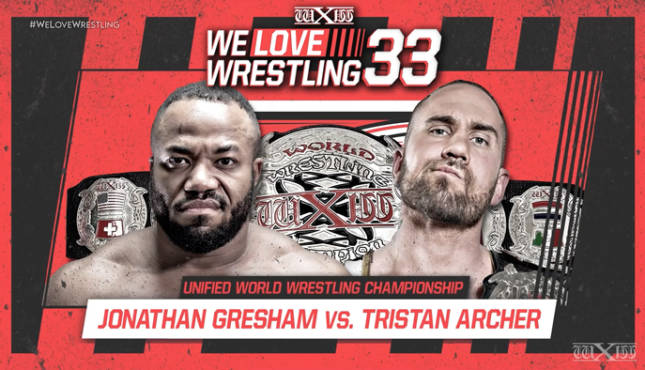 wXw We Love Wrestling 33 - Jonathan Gresham vs. Tristan Archer