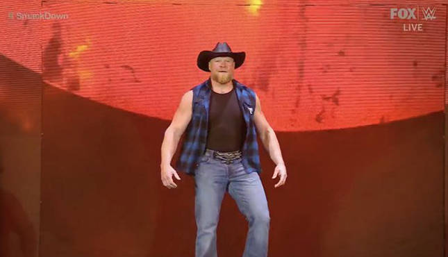 Brock Lesnar WWE Smackdown