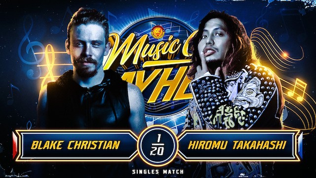 NJPW Music City Mayhem Hiromu Takahashi vs. Blake Christian