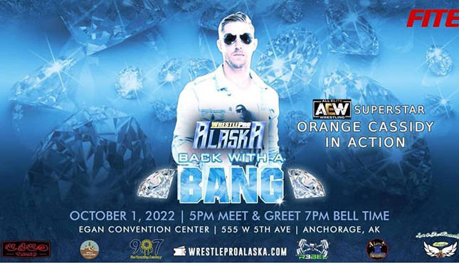 Orange Cassidy WrestlePro Alaska