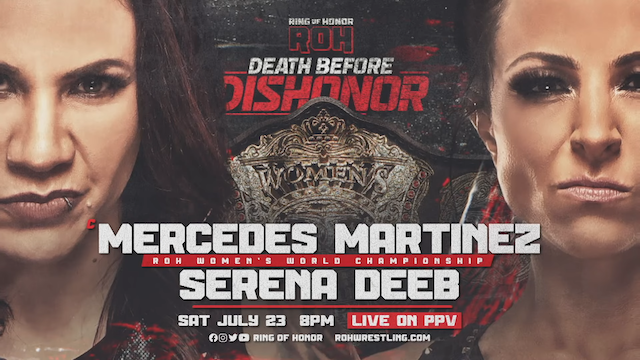 ROH Death Before Dishonor - Mercedes Martinez vs. Serena Deeb