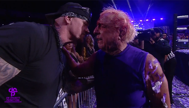 The Undertaker Ric Flair's Last Match